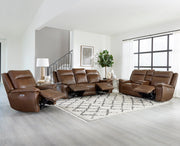 Parker Living Jameson - Hickory Power Reclining Zero Gravity Console Loveseat