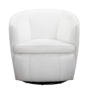 Parker Living Barolo 100% Italian Leather Swivel Club Chair