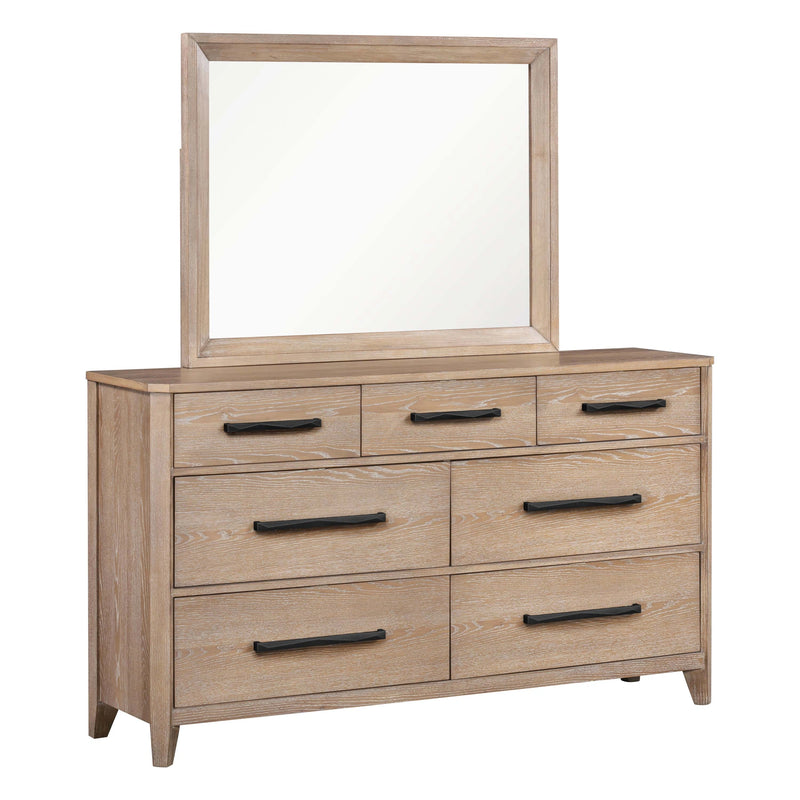Parker House Breckenridge - Bedroom King Bed 2 Nightstands Dresser with Mirror and Chest