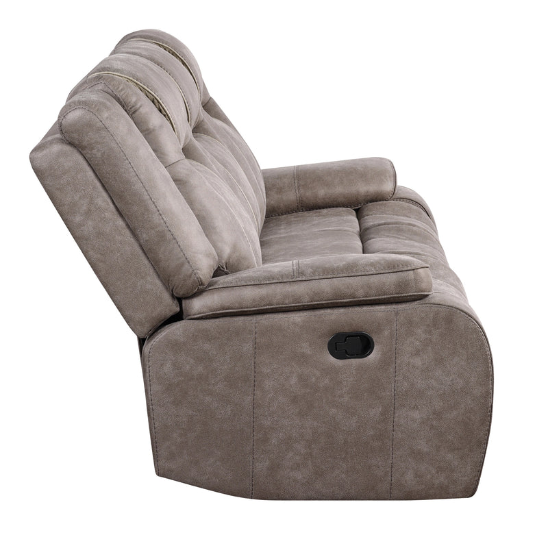Parker Living Blake - Desert Taupe Manual Reclining Sofa and Loveseat