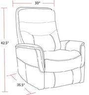 Parker Living Gemini - Butterscotch Swivel Glider Recliner Two Pack