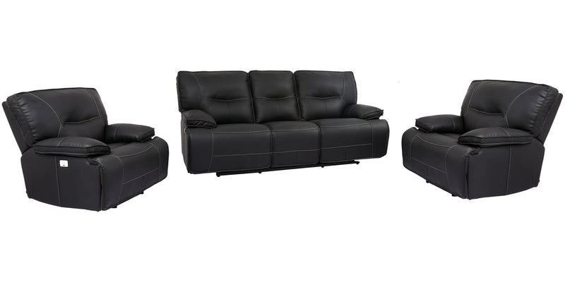 Parker Living Spartacus Power Reclining Sofa and Two Recliners