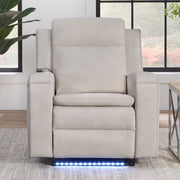 Parker Living Armstrong Power Recliner with Heat Massage and Auto-Glide
