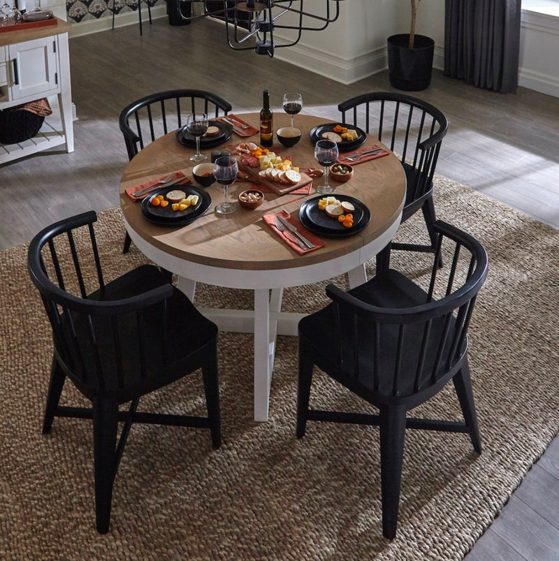 Parker House Americana Modern Dining Barrel Dining Chair Two Pack