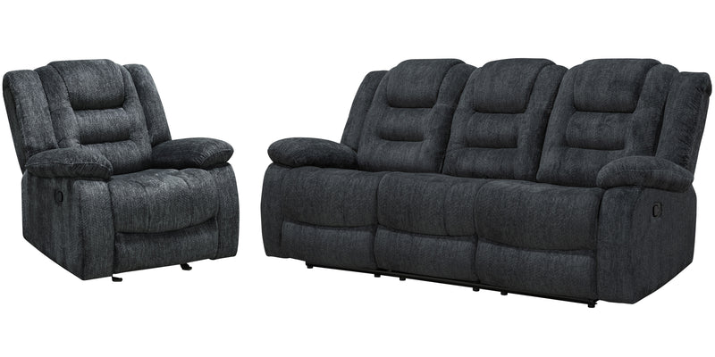 Parker Living Bolton - Misty Storm Manual Reclining Sofa and Recliner