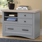 Parker House Americana Modern Functional File with Power Center