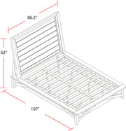 Parker House Americana Modern Bedroom King Platform Bed