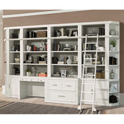 Parker House Catalina 40 In. Library Desk and Hutch