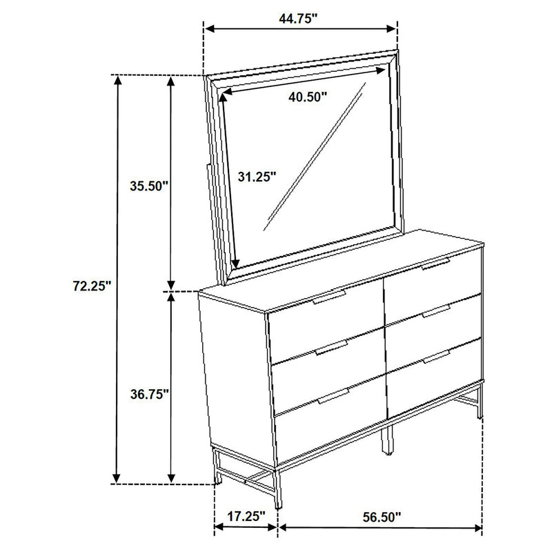 Sonora Dresser with Mirror