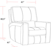 Parker Living Rockford - Verona Saddle Power Recliner Two Pack