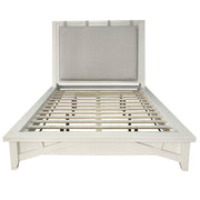 Parker House Americana Modern Bedroom Queen Platform Bed 2 Nightstands Dresser with Mirror and Chest