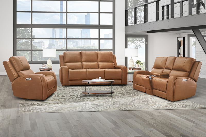 Parker Living Belmont Zero Gravity Power Reclining Tilt Console Loveseat P3