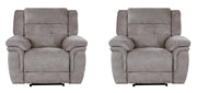 Parker Living Richland - Bristol Grey Power Recliner Two Pack