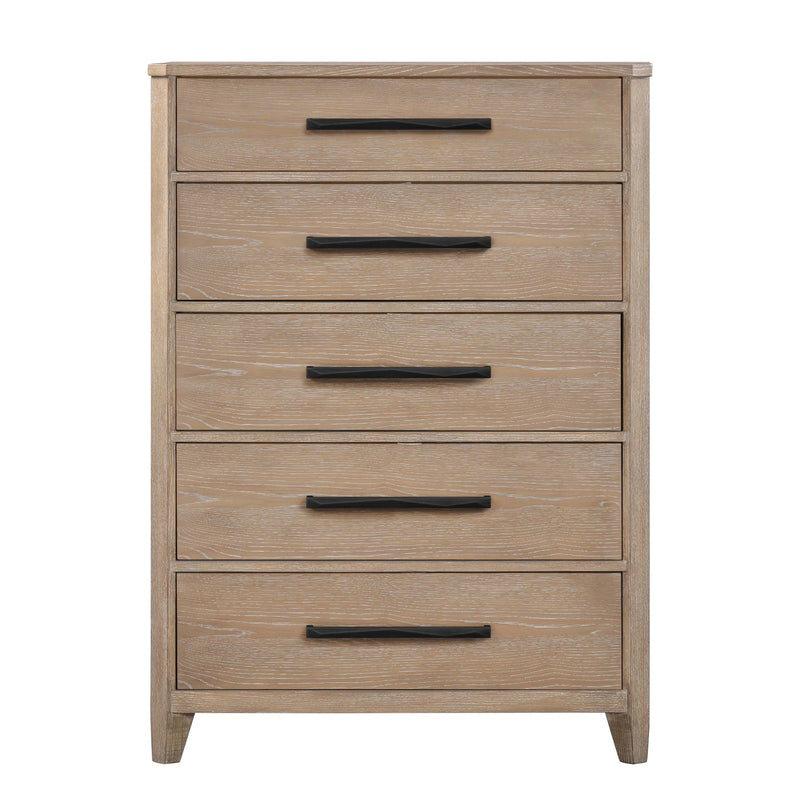 Parker House Breckenridge - Bedroom King Bed 2 Nightstands Dresser with Mirror and Chest