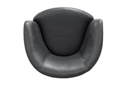 Parker Living Barolo 100% Italian Leather Swivel Club Chair