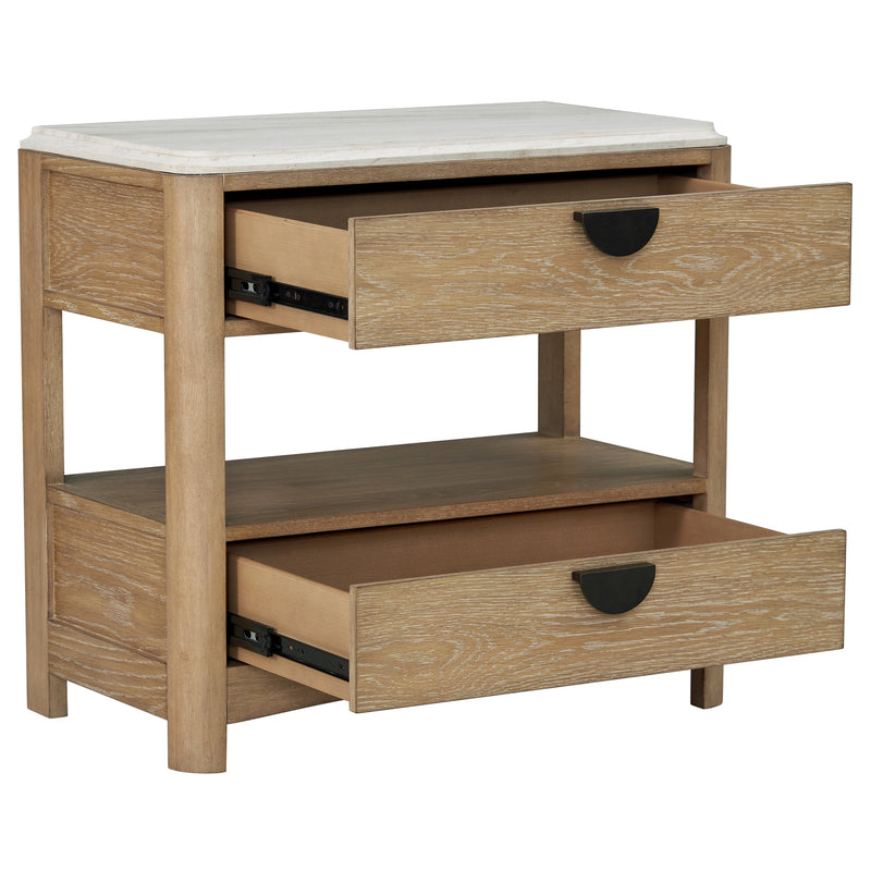 Parker House Escape - Bedroom Queen Panel Bed and Nightstand