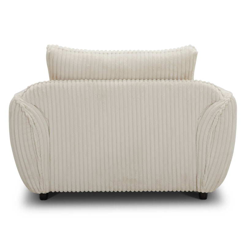 Parker Living Utopia - Mega Ivory Chair and A Half with Lumbar Pillow