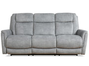Parker Living Linus - Hudson Grey Power Reclining Sofa Loveseat and Recliner
