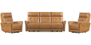 Parker Living Gershwin - Lucca Butterscotch Power Reclining Sofa and Two Recliners