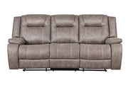 Parker Living Blake - Desert Taupe Manual Reclining Sofa and Loveseat