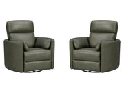 Parker Living Radius Swivel Power Glider Recliner Two Pack