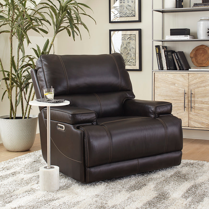 Parker Living Whitman - Verona Coffee - Powered By Freemotion Power Reclining Sofa Loveseat and Recliner