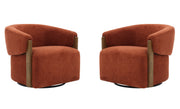 Parker Living Finley Swivel Accent Chair Two Pack