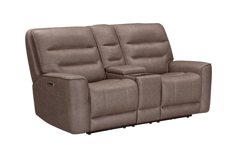 Parker Living Lawson - Sydney Brunette Power Zero Gravity Tilt Console Loveseat P2