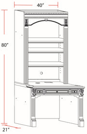 Parker House Huntington Library Desk - HUN#460-2