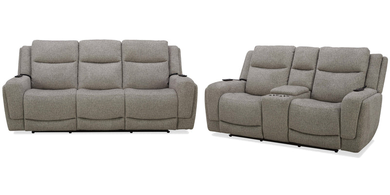 Parker Living Penfield - Frappe Power Reclining Sofa and Loveseat