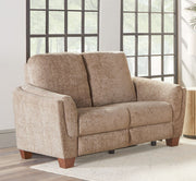 Parker Living Morehead - Biscotti Power Reclining Sofa and Loveseat