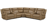 Parker Living Momentum 7 Piece Modular Power Reclining Sectional with Power Adjustable Headrests