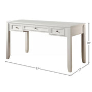 Parker House Boca L Shape Desk with File Credenza and Hutch