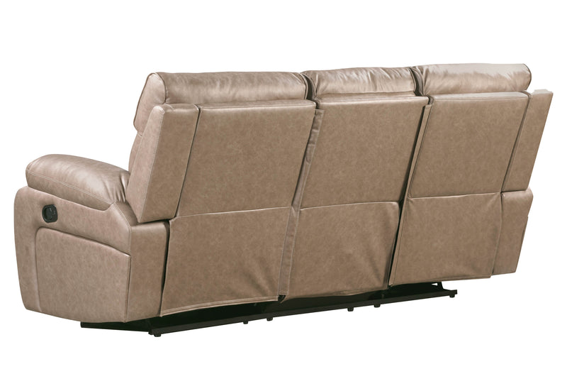 Parker Living Theon - Stokes Toffee Manual Reclining Sofa with Drop Down Table