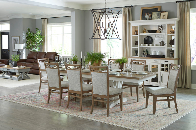 Parker House Americana Modern Dining 88 In. Trestle Extendable Dining Table