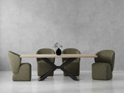 Parker House Crossings - Monaco Dining 86 Inch Rectangular Dining Table
