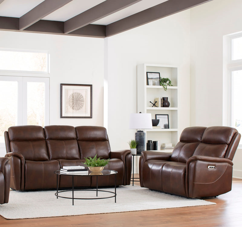 Parker Living Cascade Power Reclining Sofa and Loveseat