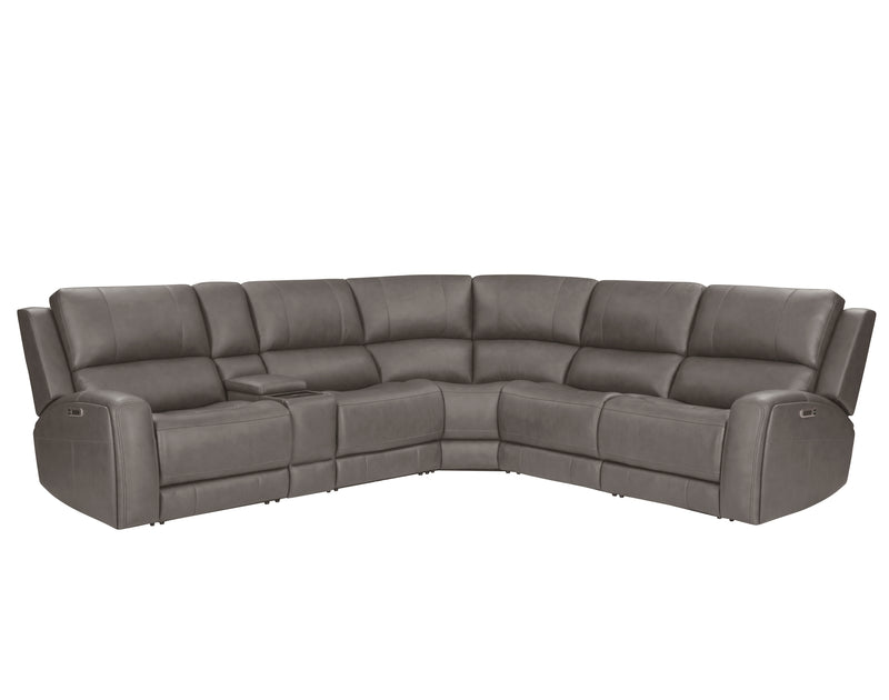 Parker Living Belmont 6 Piece Zero Gravity Power Reclining Sectional with Power Adjustable Headrests