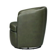 Parker Living Barolo 100% Italian Leather Swivel Club Chair
