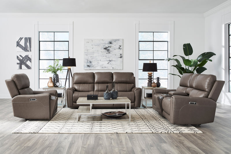 Parker Living Hancock Zero Gravity Power Reclining Sofa Loveseat and Recliner
