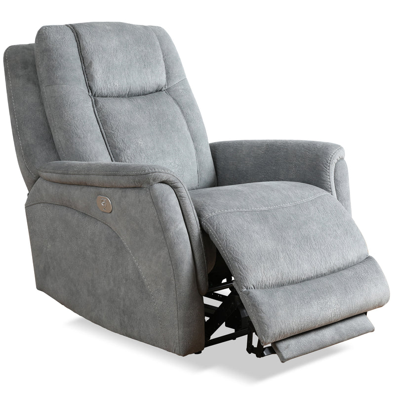 Parker Living Linus - Hudson Grey Power Reclining Sofa and Recliner
