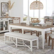 Parker House Americana Modern Dining 49 In. Upholstered Counter Bench