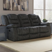 Parker Living Bolton - Misty Storm Manual Reclining Sofa and Two Recliners