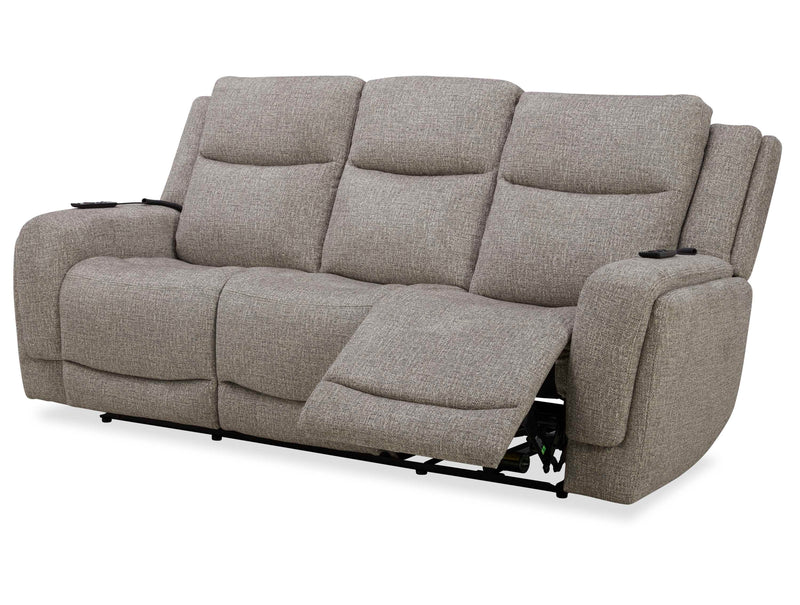 Parker Living Penfield - Frappe Zero Gravity Power Reclining Sofa with Heat Massage and Speaker P3