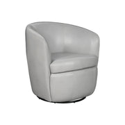 Parker Living Barolo 100% Italian Leather Swivel Club Chair