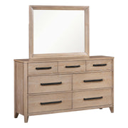 Parker House Breckenridge - Bedroom Queen Bed 2 Nightstands and Dresser with Mirror