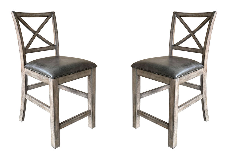 Parker House Lodge Dining Upholstered Counter Chair Two Pack