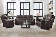 Parker Living Easton - Steamboat Brown Zero Gravity Power Reclining Sofa P3