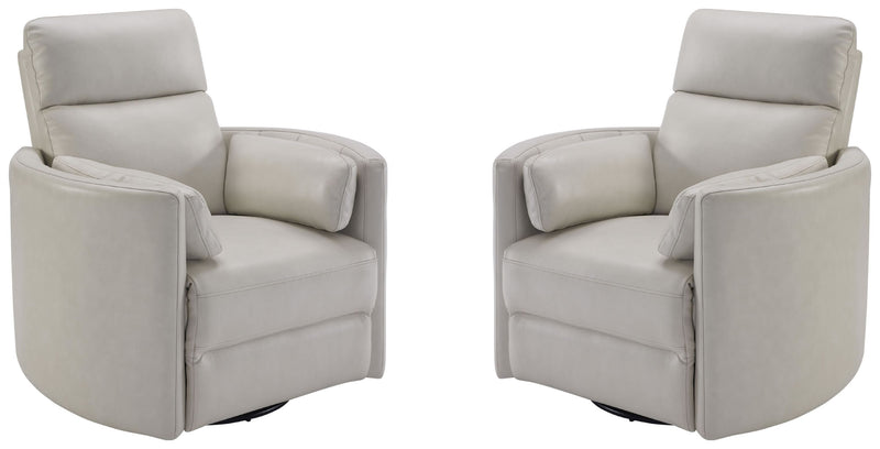 Parker Living Radius - Powered By Freemotion Cordless Power Swivel Glider Recliner Two Pack