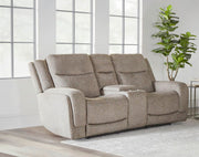 Parker Living Penfield - Frappe Power Reclining Sofa and Loveseat